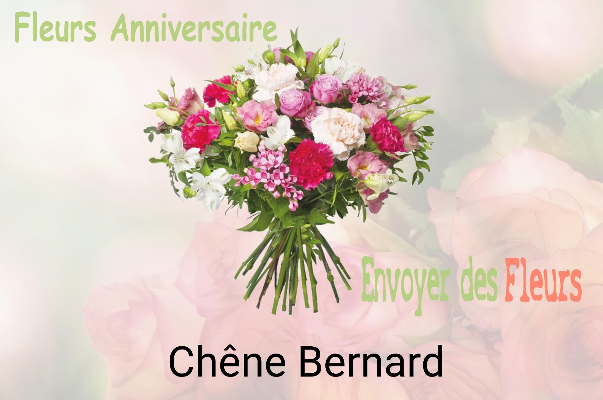 Bouquet de fleurs d’anniversaire livré à Chêne-Bernard